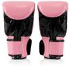 Fairtex TGO3 Muay Thai Boxing Gloves for Men, Women, Kids | Special Open Thumb Design | MMA Gloves| Premium Quality, Light Weight & Shock Absorbent Boxing Gloves (Pink/Black/Medium) view 2