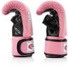 Fairtex TGO3 Muay Thai Boxing Gloves for Men, Women, Kids | Special Open Thumb Design | MMA Gloves| Premium Quality, Light Weight & Shock Absorbent Boxing Gloves (Pink/Black/Medium) view 4