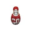 Fremont Die NCAA Arkansas Razorbacks Bop Bag Inflatable Tackle Buddy Punching Bag, Mini: 12" Tall, Team Colors view 2