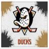 Anaheim Ducks 15" x 20" Officially Licensed Logo Canvas by the Holland Bar Stool Co. view 1