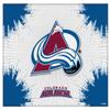 Colorado Avalanche 15" x 20" Officially Licensed Logo Canvas by the Holland Bar Stool Co. view 1