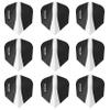 3 Sets of Harrows Retina Standard Dart Flights Plus 1 Set of 3 Aluminum Dart Flight Protectors (Clear) view 2