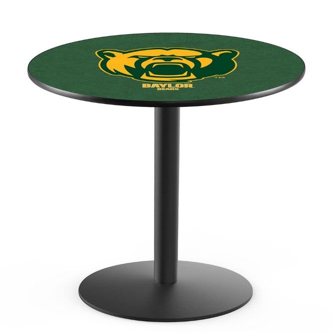Holland Bar Stool Co. L214-42" Black Wrinkle Baylor Pub Table with 36" Dia. top