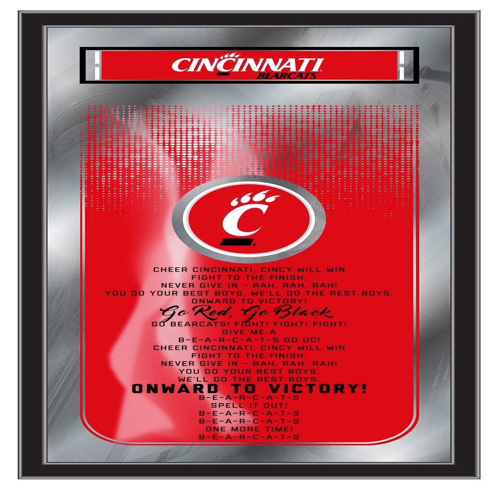 Cincinnati 26" x 15" Fight Song Mirror by Holland Bar Stool Company