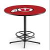 Holland Bar Stool Co. L216-42" Black Utah Pub Table view 1