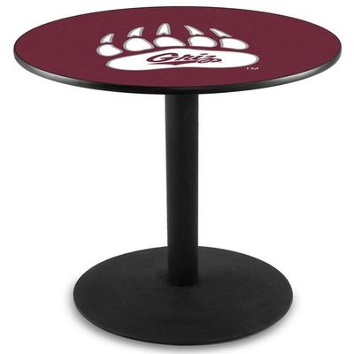 Holland Bar Stool Co. L214-42" Black Wrinkle Montana Pub Table with 36" Dia. top