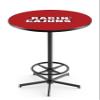 Holland Bar Stool Co. L216-42" Black Louisiana-Lafayette Pub Table view 1