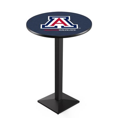 Holland Bar Stool Co. L217-36" Black Wrinkle Arizona Pub Table with 36" Dia. top