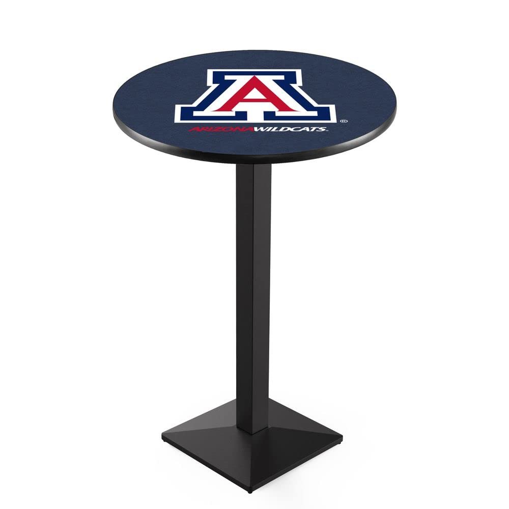 Holland Bar Stool Co. L217-36" Black Wrinkle Arizona Pub Table with 36" Dia. top