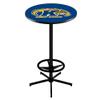 Holland Bar Stool Co. L216-42" Black Kent State Pub Table view 1