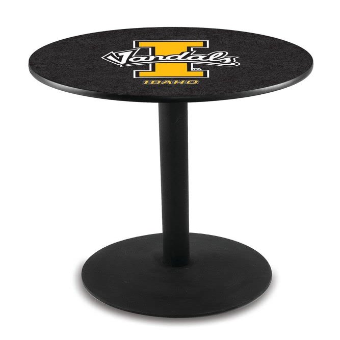 Holland Bar Stool Co. L214-42" Black Wrinkle Idaho Pub Table with 36" Dia. top