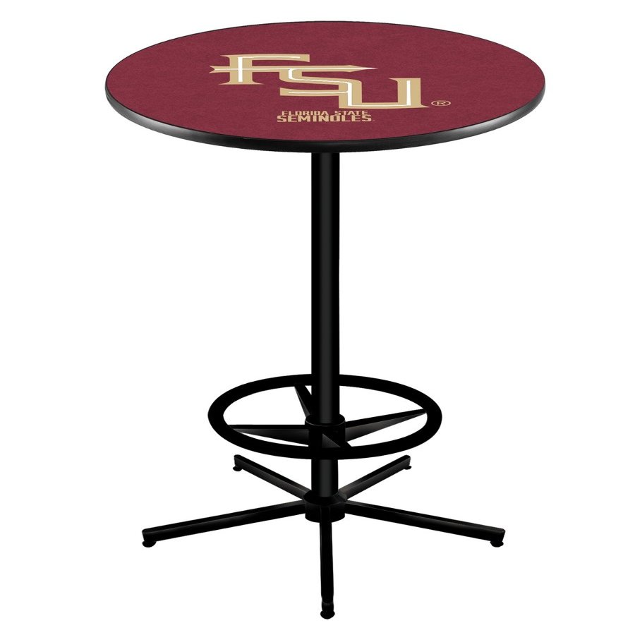 Holland Bar Stool Co. L216-42" Black Florida State (Script) Pub Table