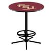 Holland Bar Stool Co. L216-42" Black Florida State (Script) Pub Table view 1