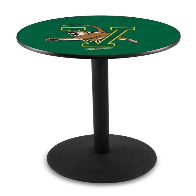 Holland Bar Stool Co. L214-36" Black Wrinkle Vermont Pub Table with 36" Dia. top