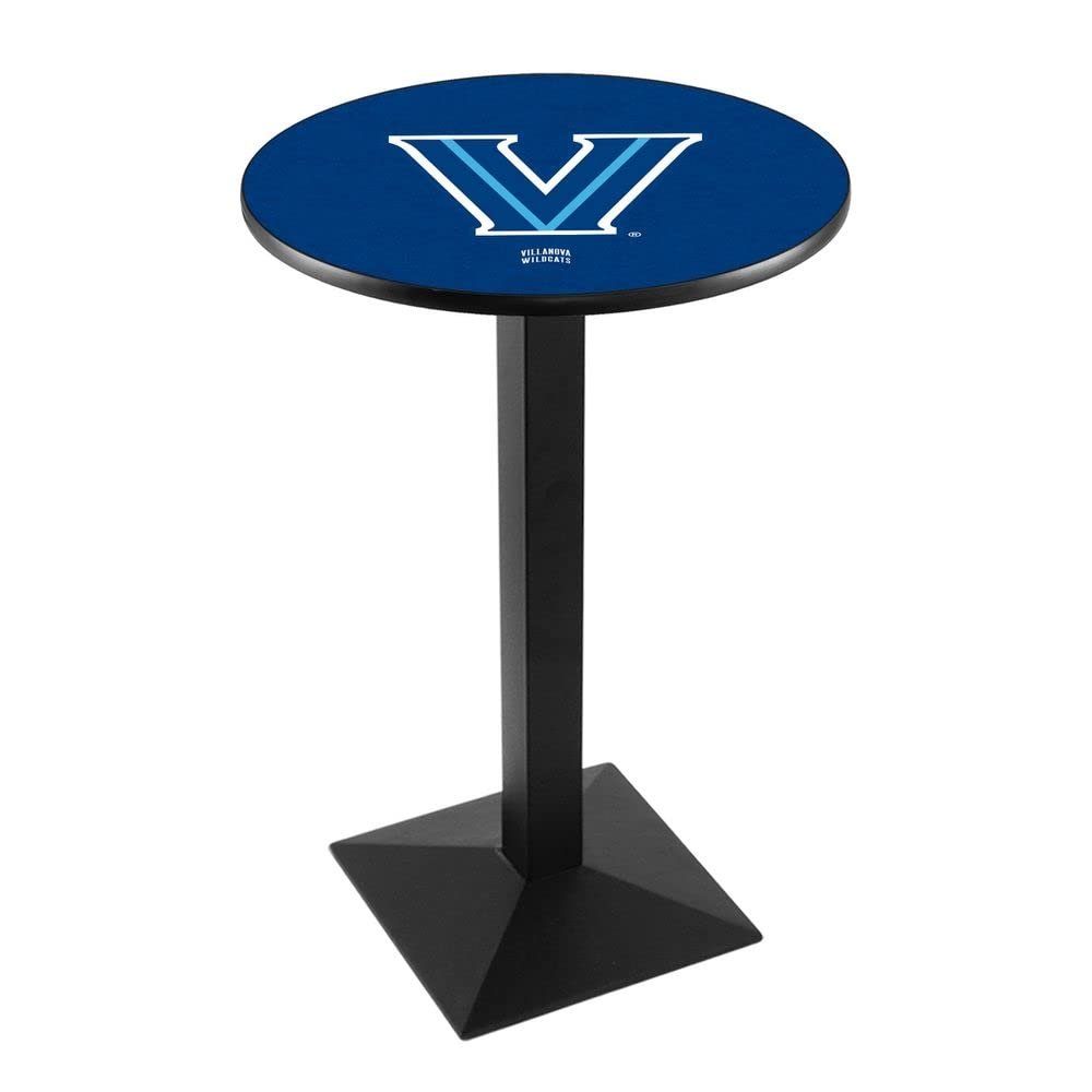 Holland Bar Stool Co. L217-36" Black Wrinkle Villanova Pub Table with 36" Dia. top