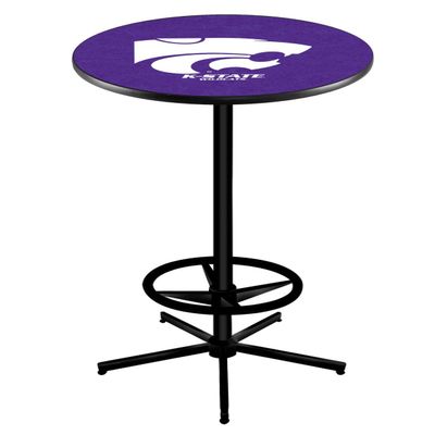 Holland Bar Stool Co. L216-42" Black Kansas State Pub Table