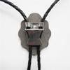 JEAN'S FRIEND Initial Letter M Western Wedding Bolo Tie Leather Necklace (Letter M) view 3