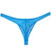 5PCs/Lot Men's Lace Thong Mini Bikini Gay Underwear Holes Jacquard Male T-Back G-String Pants view 2
