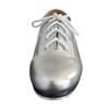 MSMAX Tap Shoes for Men Silver Lace Up Dance Oxford for Adults 7 M US Men view 4