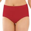 Bali Microfiber Soft Seamless Comfort Briefs Red 6/7 view 1