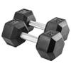 Rep Rubber Hex Dumbbells, 30 lb Pair view 2