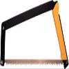 AGAWA - BOREAL21-21 Inch Folding Saw with All-Purpose Saw Blade - Camping Gear For Hiking, Fishing, Hunting, Bushcraft & Survival Kit (Black Frame/Yellow Handle) view 1