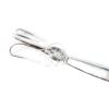 10pcs 1oz Diamond Jig Chrome jigs with a Treble Hook - Fish WOW! view 4