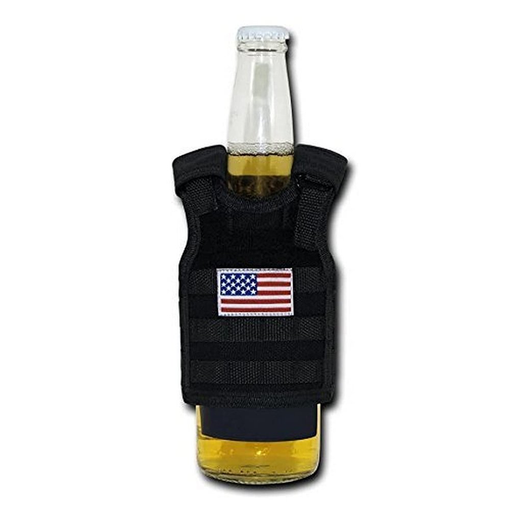 Rapdom Tactical USA Tactical Beer Mini Vest, Black