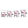 Holland Bar Stool Co. L214-36" Chrome New Mexico Pub Table with 36" Dia. top view 2