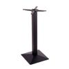 Holland Bar Stool Co. L217-36" Black Wrinkle Edmonton Oilers Pub Table with 36" Dia. top view 3