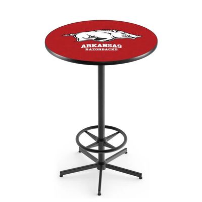Holland Bar Stool Co. L216-42" Black Arkansas Pub Table