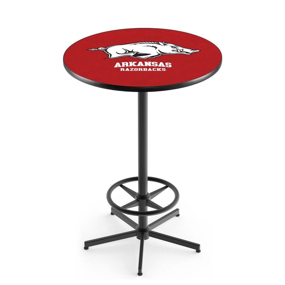 Holland Bar Stool Co. L216-42" Black Arkansas Pub Table