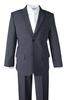 Spring Notion Big Boys' 2 Piece Suit Set 6 Charcoal view 2