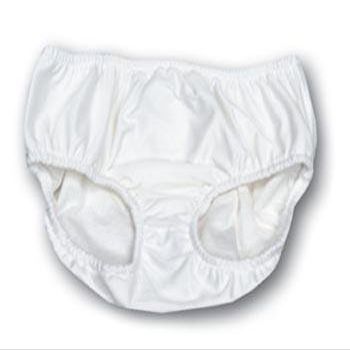 Adult Swim Diapers - Reusable Diaper for the Pool (S-Waist: 26-36; Leg: 17-23, White) by Swimsters