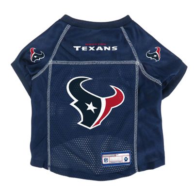 Littlearth NFL Houston Texans Basic Pet Jersey, Team Color, Small