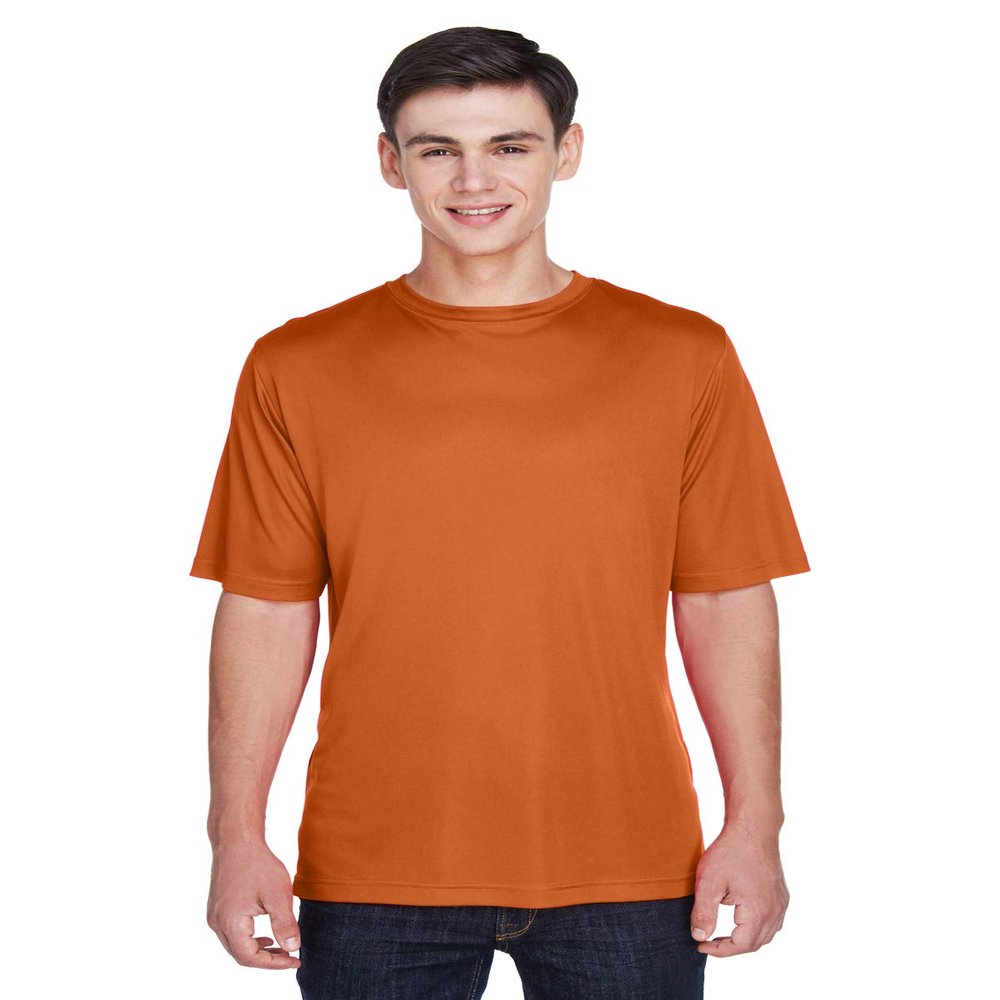 Team 365 Men's Zone Performance T-Shirt XS SPRT BRNT ORANGE