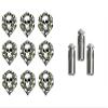 iFlight 3 Sets of Ruthless Standard Dart Flights Plus 1 Set of 3 Aluminum Dart Flight Protectors (Death Head) view 1