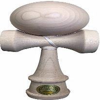 Ozora Kendama by Yamagata Koubou - Made in Japan - Strong Beech Wood and Cherry Tree Material - For Beginners and Professionals - Natural Wood Color