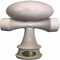 Ozora Kendama by Yamagata Koubou - Made in Japan - Strong Beech Wood and Cherry Tree Material - For Beginners and Professionals - Natural Wood Color