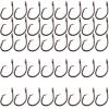 50pcs Fishing 4X Strong Offset Circle Hooks - Size 5/0 view 1