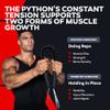 Python Power Twister Bar - Upper Body Exercise for Chest, Shoulder, Forearm, Bicep and Arm Strengthening Workout Equipment by Core Prodigy (40-100 lb) view 4