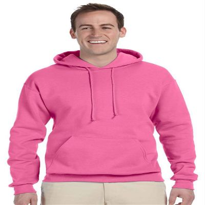 Jerzees NuBlend Hooded Sweatshirt 3XL Retro Heather Coral