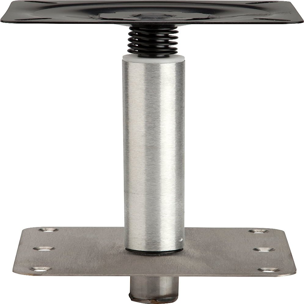 attwood Lock'N Pin 3/4" Boat Seat Pedestal Package 977339-T, Silver