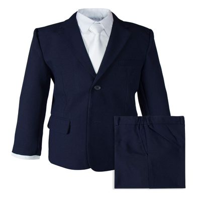 Spring Notion Big Boys' 2 Piece Suit Set 6 Navy