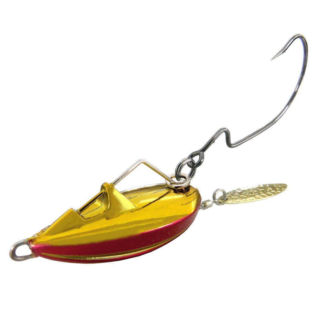HARIMITSU MBL05 #01 Swimming Rig, Basaro HD, 2.8 oz (80 g), Red Gold