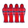 Soccer Innovations The Soccer Wall Adult Portable Training Defender with Carry Bag, Red, Set of 4 view 1