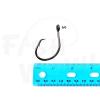 50pcs Fishing 4X Strong Offset Circle Hooks - Size 9/0 view 2