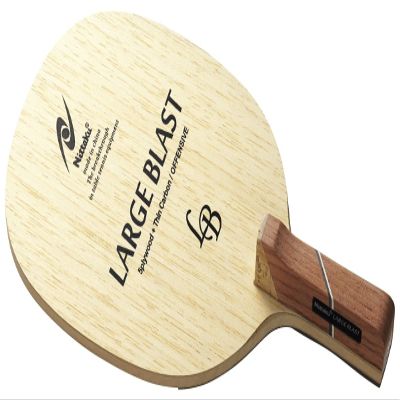 Nitaku NC-0194 Table Tennis Racket, Large Blast, R Pen Holder, for Large Balls, Round Square