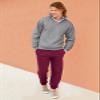 Jerzees Mens NuBlend Super Sweats Pocketed Sweatpants, JZ4850MR, 3X Black Heather view 4