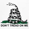 Don't Tread On Me Kid's T-Shirt Gadsden Flag American Patriot US Boys Girls Tee White Small view 4